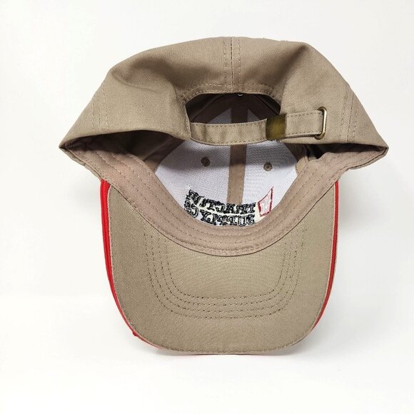 TSC Tractor Supply Co. Hat Beige & Red Adjustable Cap  Farming Since 1938 (k) - Picture 5 of 5